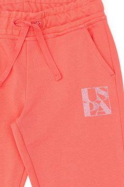 Спортивные штаны с цветком граната для девочек Неожиданная скидка в корзине - U.s. polo assn фото 4
