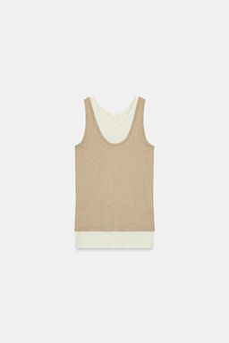 DOUBLE-LAYER STRAPPY TOP - Zara фото 10