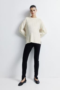 MAMA Jersey en punto trenzado - H&m фото 3