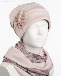 0121к СП Комплект женский флис (шапка+снуд) (56-58)