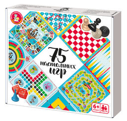 Игра "75 настольных игр" (05459) 6+ "Десятое королевство"