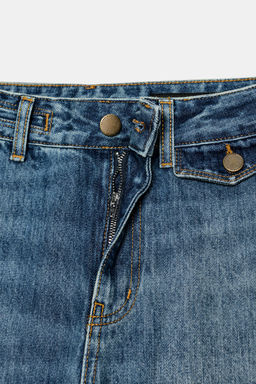 ZW COLLECTION FLARE HIGH-WAIST JEANS - Zara фото 9