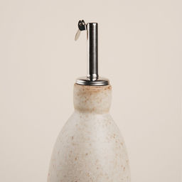 Бутылка для масла и соуса SL Home «Виенто», 500 мл, 7×26 см, керамика, бежевая