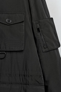 WATER-REPELLENT PADDED TECHNICAL PARKA