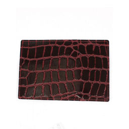 Обложка для паспорта Croco-П-1102 натуральная кожа бордо скат (67) 265430