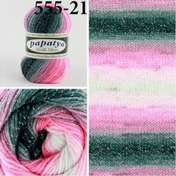 BATIK SILVER PAPATYA - Kamgarn фото 12