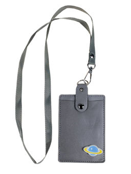 Бейджик на шею, цвет серый - Greta фото 2
