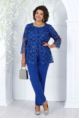 Платье Ninele 7431-Р темно-синий - Mira fashion фото 2060