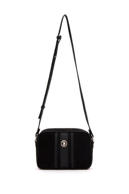 U. S. Polo Assn / Женская черная сумка через плечо - U.s. polo assn фото 6