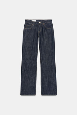 JEANS TRF WIDE LEG TIRO BAJO / ?ndigo oscuro - Zara фото 6