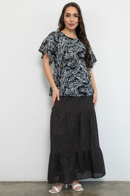 Юбка Муар (чёрный) - Эльза фото 2