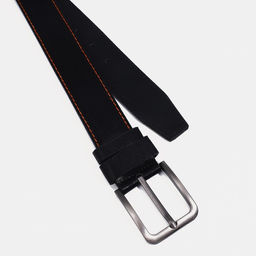 Ремень мужской, ширина 4 см, винт, пряжка металл, цвет чёрный - Simaland фото 2