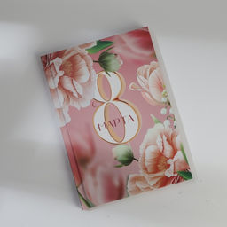 Подарочный набор, ежедневник А5, 80 л. и термостакан 350 мл С 8 марта - Artfox фото 5