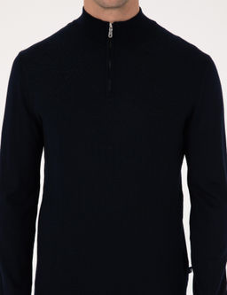 Lacivert Regular Fit Kazak