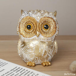 Статуэтка Сова 9х7х11 см / 32211 /уп 72/