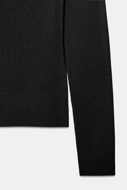 TOP PUNTO OFF SHOULDER / Negro - Zara фото 6