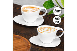 Чайн. пара 4 пр. 300 мл Колоранс белая