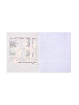 Цена за 5 шт. Предметная тетрадь по физике Calligrata «Неоновые звери», 48 листов, в клетку, со справочным материалом, обложка из мелованного картона, неоновая ...