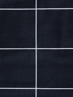 Постельное бельё Этель 1,5 сп Клетка цвет чёрный 143х215, 150х214, 50х70см-2 шт, бязь, 125г/м2  фото 14