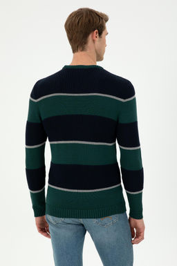 Мужской темно-зеленый свитер Неожиданная скидка в корзине - U.s. polo assn фото 5