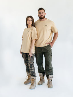 Футболка oversize Caribou NeP Ф2 (песок)