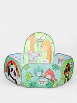 Палатка детская игровая - сухой бассейн для шариков «Животный мир» без шариков, 120×75×60 см