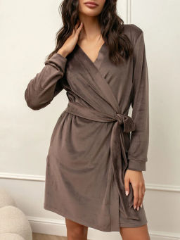 Халат женский Кэт Молочный шоколад