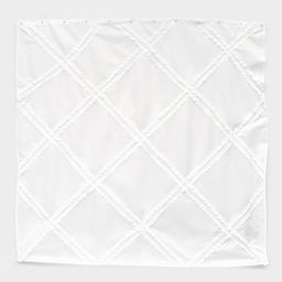 Штора для ванной «Ла Каса», с люверсами, 180×180 см, полиэстер, белая