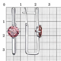 СЕРЬГИ 33814658Пл16 - Красная пресня фото 3