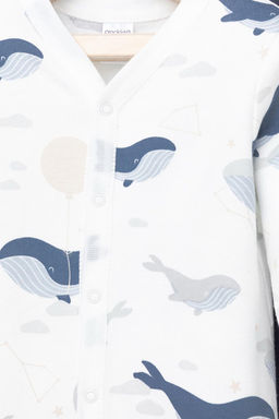 К 6025/сахар,сказочные киты комбинезон (слип) яс - Crockid фото 2