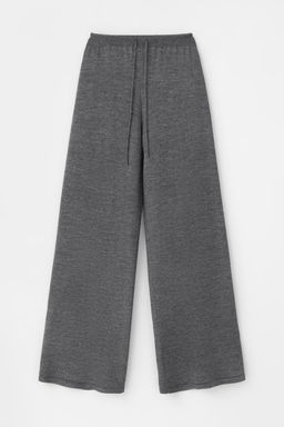 ЕВ 444/ш/тем.серый меланж брюки жен