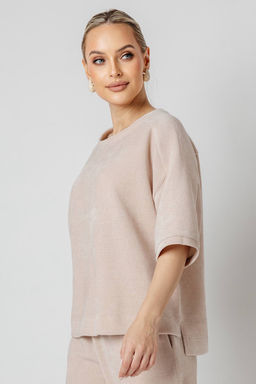 Блузка женская 4482В/01/Светло-бежевый