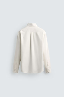 LIMITED EDITION REGULAR FIT TEXTURED SHIRT - Zara фото 7