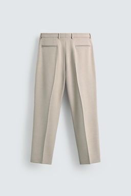 SLIM FIT SUIT TROUSERS - Zara фото 7