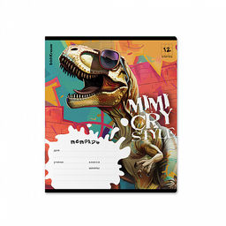 Цена за 10 шт. Тетрадь школьная ученическая ErichKrause Dino Art, 12 листов, клетка (в плёнке по 10 шт.)_MIX-PACK  фото 6