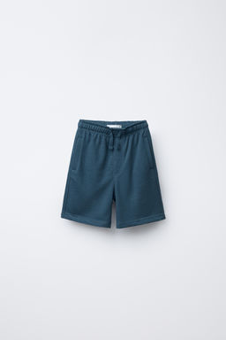 TWO-PACK OF PLAIN STRAIGHT BERMUDA SHORTS - Zara фото 2