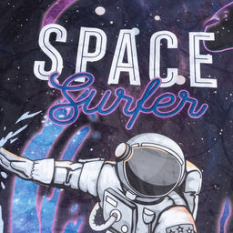 Постельное бельё Этель 1,5 сп Space surfer 143х215 см, 150х214 см, 50х70 см -1 шт, 100 % хлопок, бязь  фото 3