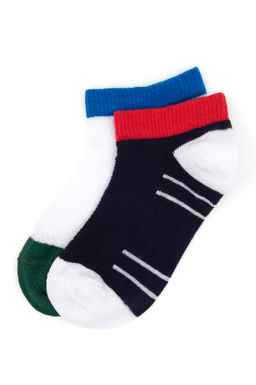 Erkek _ocuk Lacivert Patik _orap