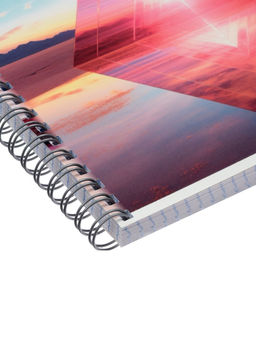 Набор тетрадей Calligrata «Геометрия в природе», 3 штуки, 96 листов, на гребне, обложка из мелованного картона