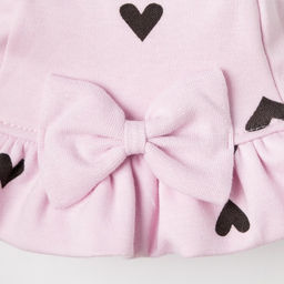 Панамка «Крошка Я. Сердечки», размер 44, розовая