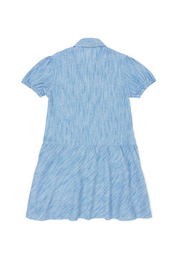 U. S. Polo Assn Тканое платье Saks с короткими рукавами для девочек - U.s. polo assn фото 5