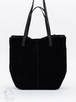 Сумка женская кожаная 1023M black Polina&Eiterou