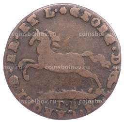 1 пфенниг 1818 года Брауншвейг и Ленебург-Вольфенбюттель