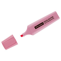 Цена за 3 шт. Текстмаркер OfficeSpace 1-5мм пастельный розовый (НLp_67114)