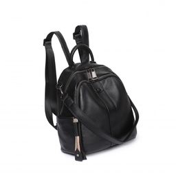 Женский рюкзак, кожа, MIRONPAN 83341 Черный  фото 4