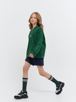 Свитшот облегченный Не школа с вышивкой 7+ - Bungly фото 10