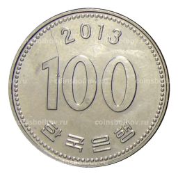 100 вон 2013 года Южная Корея