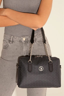 Женская черная сумка - U.s. polo assn фото 2