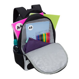 RB-651-9 Рюкзак школьный с картхолдером на держателе - Grizzly фото 46