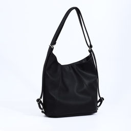 Сумка женская мешок на молнии, цвет чёрный - Simaland фото 3